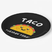 タコ火曜日 ペーパープレート (アングル)