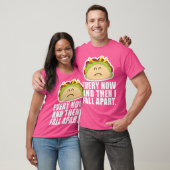 タコ火曜日Every Now Then I秋アパートタおもしろいック Tシャツ (ユニセックス)