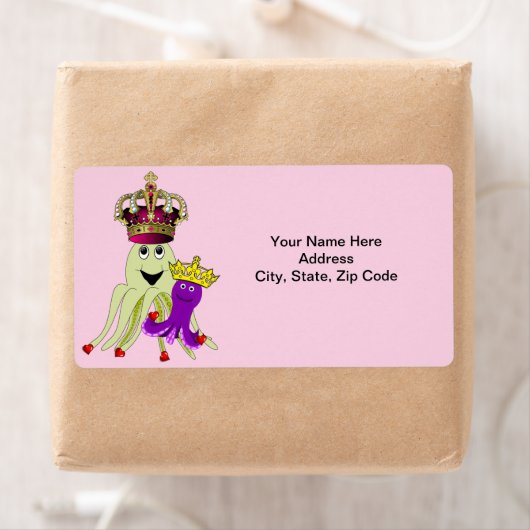 タコ王クイーンラベル ラベル (インサイチュ)