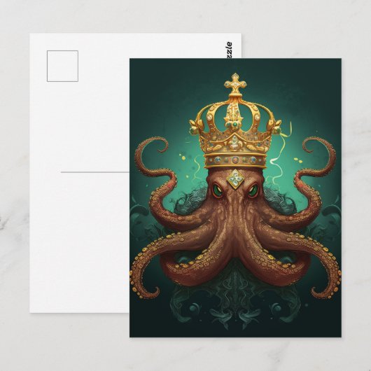 タコ王 ポストカード (正面/裏面)