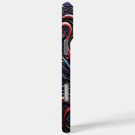 タコ疑問に思:鮮やか模様 Case-Mate iPhoneケース (裏面 / 右)