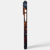 タコ疑問に思:鮮やか模様 Case-Mate iPhoneケース (裏面 / 左)