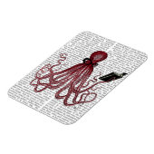 タコ知性がある マグネット (左側)