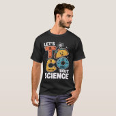 タコ科学 おもしろ 化学の先生 Tシャツ (正面フル)