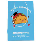 タコ素晴らしは卒業抱き枕 ミディアムペーパーバッグ (正面)