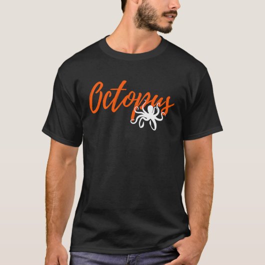 タコ素晴らしグラフィック Tシャツ (正面)