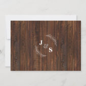 タコ素朴ス&ブロウズ・フォア・アイ・ド・ド・カップル・シャワー 招待状 (裏面)