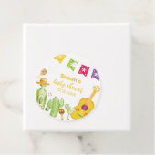 タコ素朴'Bout Cactusライムギターベイビーシャワー フェイバータグ (インサイチュ)