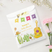 タコ素朴'Bout Cactusライムギターベイビーシャワー フェイバーバッグ (封をした状態)