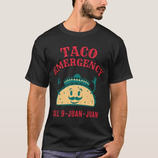 タコ緊急事態 Tシャツ (正面)