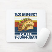 タコ緊急電話9 Juan Juan おもしろい Cinco De May マウスパッド (マウス)