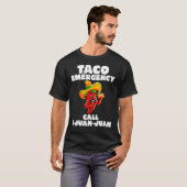 タコ緊急T – 電話9 Juan Juan Cinco De Mayo Tシャツ (正面フル)