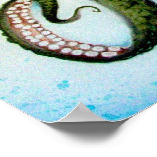 タコ緑 ポスター (角)