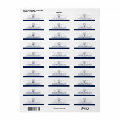 タコ航海のといかり |差出人住所 ラベル (フルシート)