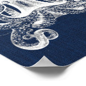 タコ航海のプリント ポスター (角)