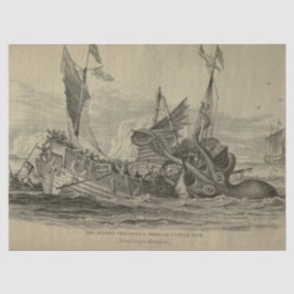 タコ航海のボートエフエマラデコップシップ 薄葉紙