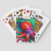 タコ芸術 トランプ (裏面)