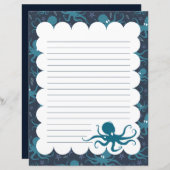 タコ裏文具紙 (正面/裏面)