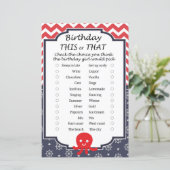 タコ誕生日このゲームまたはそのゲーム (スタンド正面)