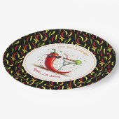 「タコ誕生日だ!」 チリペッパー・フェスタ ペーパープレート (アングル)