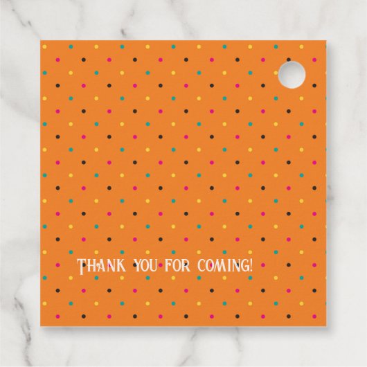 「タコ誕生日だ！」 フィエスタ フェイバータグ (裏面)