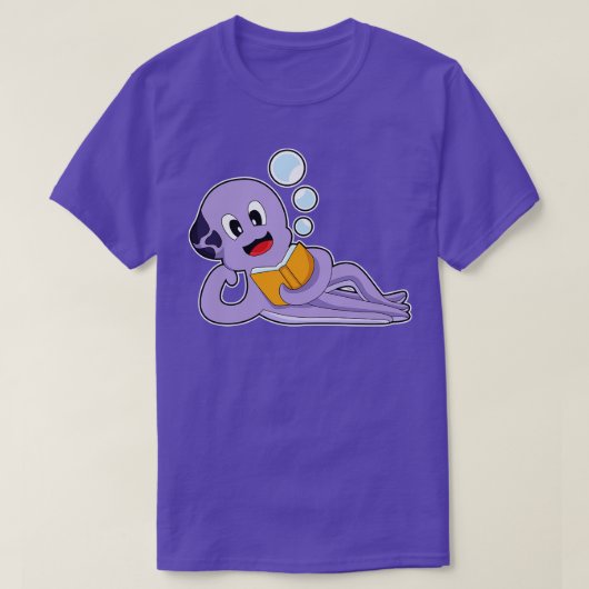 タコ読の本 Tシャツ (デザイン正面)
