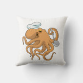 タコ調理師シェフハット クッション (裏面)