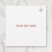 タコ'赤ちゃんシャワーフェスタギフトについて フェイバータグ (裏面)