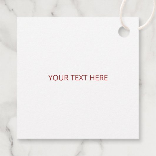 タコ'赤ちゃんシャワーフェスタギフトについて フェイバータグ (裏面)