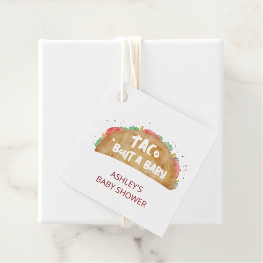 タコ'赤ちゃんシャワーフェスタギフトについて フェイバータグ (インサイチュ)