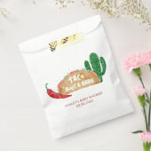 タコ'赤ちゃんシャワーフェスタパーソナライズされたの フェイバーバッグ (封をした状態)