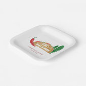 タコ'赤ちゃんシャワーフェスタパーソナライズされたの ペーパープレート (傾斜あり)