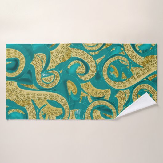 タコ踊り バスタオル (バスタオル)