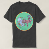 タコ遊のピアノ Tシャツ (デザイン正面)