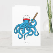 タコ野球こうもり野球 カード (裏面)