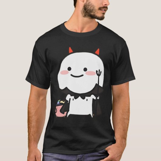 タコ釣り フィッシングフック Tシャツ (正面)