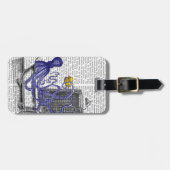 タコ風呂2 ラゲッジタグ (正面横)