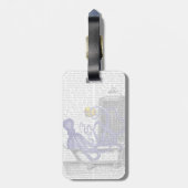 タコ風呂2 ラゲッジタグ (裏面縦)