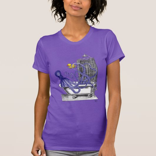 タコ風呂2 Tシャツ (正面)