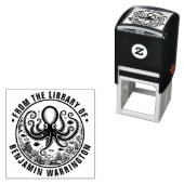 タコ魚貝珊瑚図書名 セルフインキングスタンプ (インサイチュ)