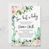 タコ・アバウト・ア・ベイビー ベイビーシャワー招待状 招待状 (正面)