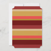 タコ・アバウト・ラブ ウェディング ブライダルシャワー フィエスタ 招待状 (裏面)