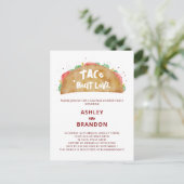 タコ・アバウト・ラブ カップルシャワー フィエスタ インビテーション (スタンド正面)