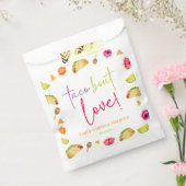 タコ・アバウト・ラブ!フィエスタ ブライダルシャワー フェイバーバッグ (封をした状態)