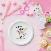 タコ・アバウト・ラブ ブライダルシャワー ペーパープレート (パーティー)