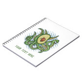 タコ・アボカド ノートブック (左側)