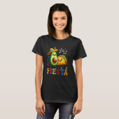 タコ アボカド 面白いシンコデマヨ メキシコ Tシャツ (正面フル)