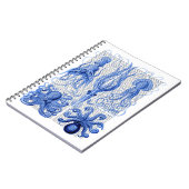 タコ&イカ青 ノートブック (左側)