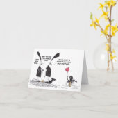 タコ・オブ・ラブ・バレンタインのカード カード (黄色い花)