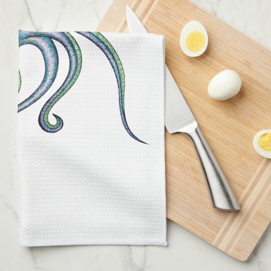 タコ キッチンタオル (四つ折り)